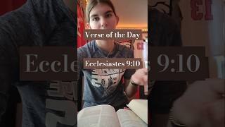 Verse of the day Ecclesiastes 910 [upl. by Trace]