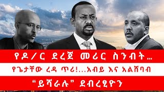 የዶር ደረጀ መሪር ስንብት…  የጌታቸው ረዳ ጥሪ  አብይ እና አልሸባብ  “ይሻራሉ” ደብረፂዮን 082324 [upl. by Imis]