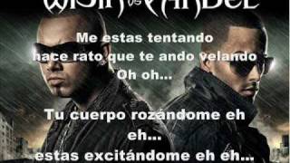 Wisin amp Yandel  Me estas tentando with lyricsletras [upl. by Assenna391]