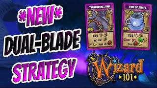 Wizard101 NEW DualBlade Strategy 170 Storm PvP [upl. by Nekciv204]