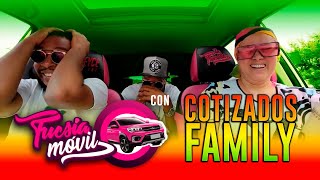 FUCSIA MOVIL🚗 con COTIZADOS FAMILY🤩😎 [upl. by Mena]