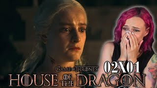 House of the Dragon  2X1 quotA Son for a Sonquot  Reaction [upl. by Ailegnave]