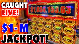 Million Dollar Slot Machine Jackpot CAUGHT LIVE  High Limit Dragon Link  The Hard Rock Tampa [upl. by Rivkah]