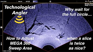 Focus Humminbird MEGA 360 Imaging beam  The Technological Angler [upl. by Nnelg433]