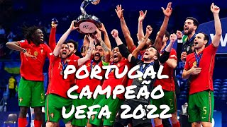 UEFA FUTSAL EURO 2022  PORTUGAL 4 X 2 RÚSSIA  FINAL [upl. by Ramed]