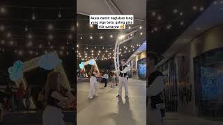 KAYA PALA SI alyonabaquial at ThisisChawi pala to eh 🥰👏 kimshymoves dance shorts [upl. by Dj]