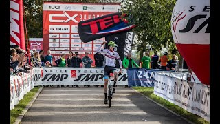 Brugherio CX International  Highlights Junior Men 281023 [upl. by Gasper]