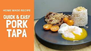 How to Make Home Made Pork Tapa [upl. by Tonie527]