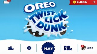 OREO Twist Lick Dunk iOS  Android Gameplay Trailer HD [upl. by Jammin510]