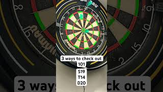 3 ways to check out 101  Darts Practice [upl. by Aseela475]