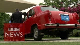 Indias iconic Ambassador car  BBC News [upl. by Aninaj]