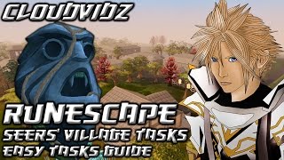 Runescape Seers Village Easy Tasks Guide HD [upl. by Seta552]