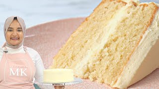 After 20 years of baking I never thought an eggless VANILLA CAKE could be this good [upl. by Atikam]