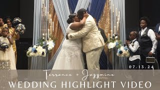 Terrance and Jazzmine  Wedding Highlight Video [upl. by Neetsirhc]