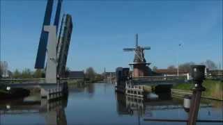 Von Dokkum nach Leeuwarden mit dem Hausboot [upl. by Ylac384]