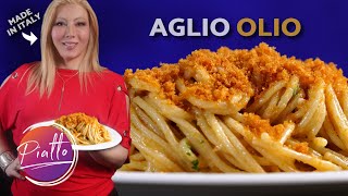 Spaghetti Aglio Olio 🧄🇮🇹🤤 — Ultimate Italian Recipe [upl. by Towne]