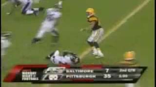 Hines Ward kills Ed Reed [upl. by Gaspard]