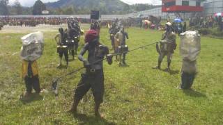 Dwarf Dance la Wabag Show Papua Noua Guinee [upl. by Yerg425]