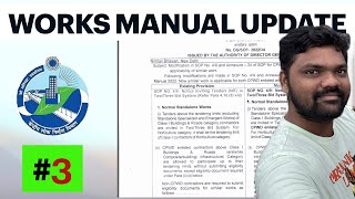 Circular 7th June 2024  CPWD Works Manual 3 [upl. by Anelas]