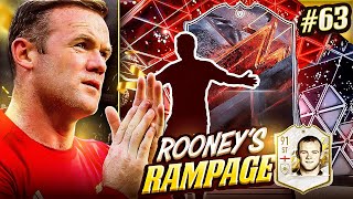 INSANE FUT VERSUS FIRE IN A PACK ROONEYS RAMPAGE 63 FIFA 22 [upl. by Ym]