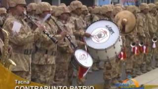 Chile envió banda militar para Contrapunto de Bandas Militares por Fiestas Patrias [upl. by Alan]