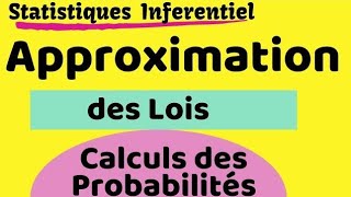 Approximation LOI du POISSON et Calculs du Probabilités [upl. by Anek]