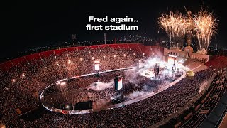 Fred again first stadium Los Angeles Memorial Coliseum [upl. by Nichola]