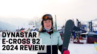 Dynastar e cross 82  2024 Ski Test Review [upl. by Eiuqnom945]