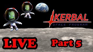 Lets Play KSP Career Mode Part 5 Relay Network  Kerbal Space Program [upl. by Lati900]