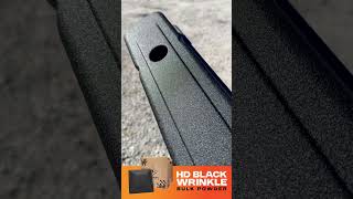 HD Black Wrinkle Powder Coating  Spotlight Video [upl. by Bartolomeo]