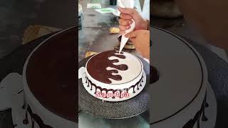 Best chocolate cake cream cake best chocolatecake chocolate cream creamcakes cake [upl. by Miah]