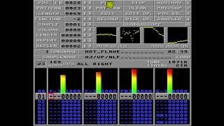 DJ Dextrous amp H Pee  Hot Flame Amiga Protracker Module [upl. by Eldoria572]