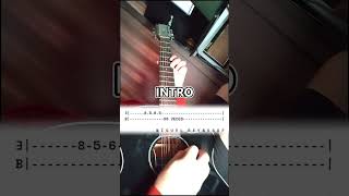 intro junior h guitarra guitar tabs guitar shorts corridostumbados [upl. by Viviane]