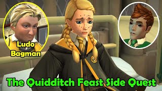 Hogwarts Mystery The Quidditch Feast Side Quest [upl. by Ellerud]