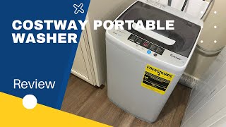 COSTWAY Portable Washing Machine Review [upl. by Einama130]