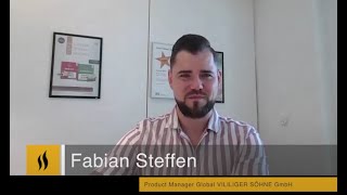 Fabian Steffen Product Manager Global im snTV Talk mit News zur Villiger Cigarillo Familie [upl. by Mortensen]