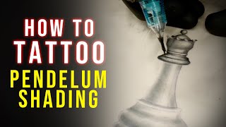 Tattoo Shading Techniques  PENDELUM SHADING [upl. by Hung87]