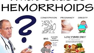 What causes hemorrhoids [upl. by Dickey186]