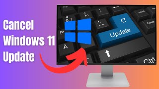 Cancel Windows 11 Update Easily [upl. by Amocat120]