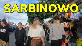 Sarbinowo nad Morzem Bałtyckim Spacer wzdłuż miasteczka i wyjście na PLAŻĘ [upl. by Eibrab]