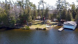 Kawartha Lakes Waterfront Property For Sale  22 Pine Park Road  Sturgeon Lake [upl. by Akierdna]