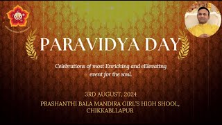 Highlights of Paravidya Day Celebrations Unlocking and Sharing Higher Knowledge [upl. by Fischer]