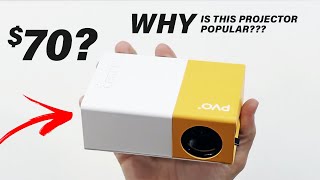 PVO YG300 Pro Mini Projector  Is It Really Worth It [upl. by Westberg671]