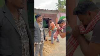 ଚତୁରତା ସହ ମୁଣ୍ଡ ଖଟେଇବା 🤣🤣🤣 kgfsantu newpost comedy funny trending ytshorts shortscomedy [upl. by Haskell]