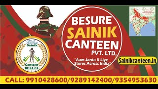 BeSure Sainik Canteen Business Opportunity  Low Investment High Return No Franchise fee Business [upl. by Perl]