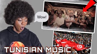 REACTION TO TUNISIAN MUSIC KLAY BBJ THISIZ BALTI ALA SANFARA [upl. by Enileda383]