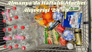 Almanyada haftalık market alışverişi 24 9  Kaufland Netto [upl. by Euqinoj]