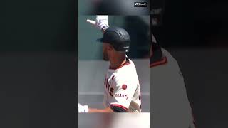 Grant McCray goes yard for the first time and his dad was loving it 🥹  NBC Sports Bay Area [upl. by Nirtiac]