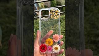 Elevate your style with this chic phone case resin phonecase resinart flowers youtube [upl. by Raama129]