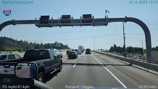 BigRigTravels LIVE  Troutdale to Albany OR 7623 134 PM [upl. by Laurie]